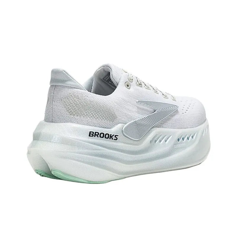 Brooks Style Glycerin Max Running Shoes | Breathable | Comfort Sneakers (White)