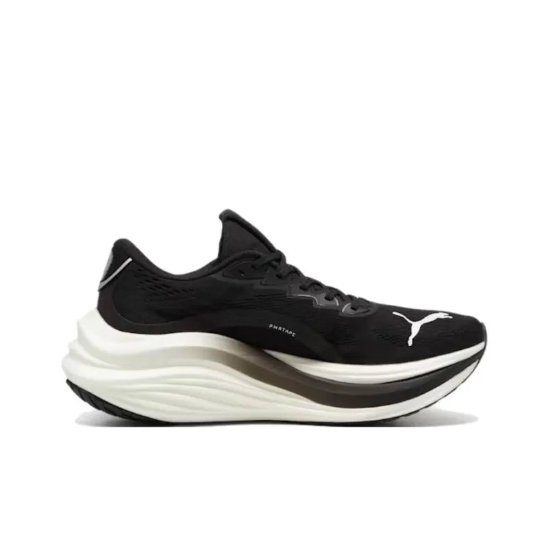 Puma Style Magmax Nitro Running Shoes |Comfortable Sneakers (Black & White)