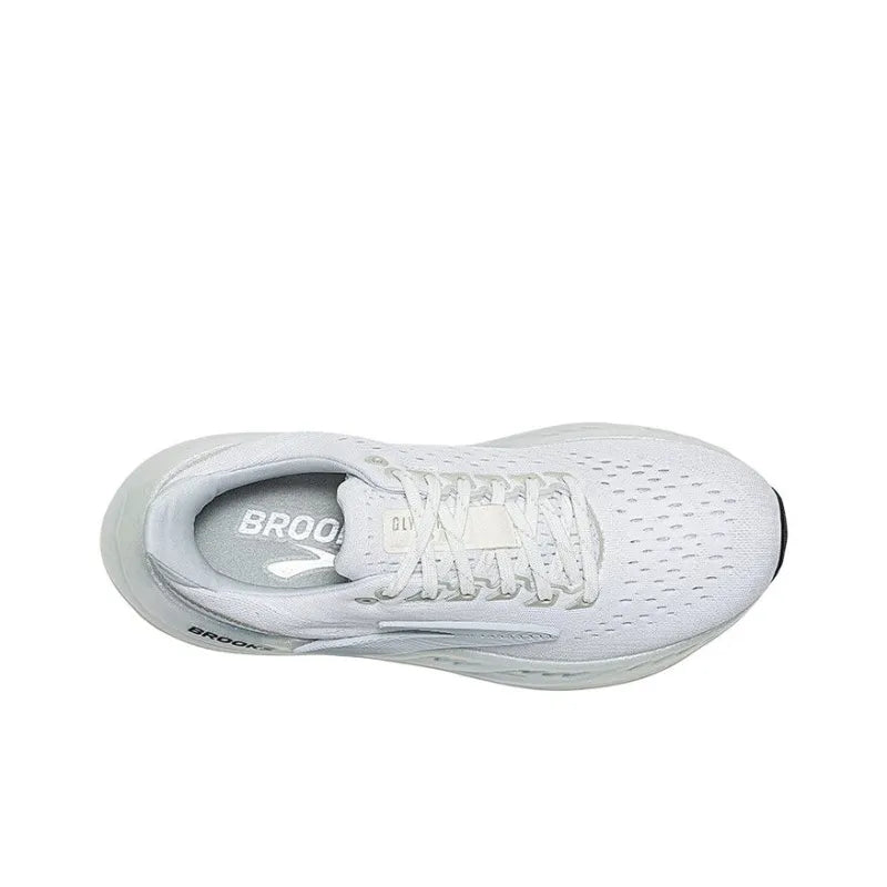 Brooks Style Glycerin Max Running Shoes | Breathable | Comfort Sneakers (White)